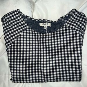 Madewell Black and White Top